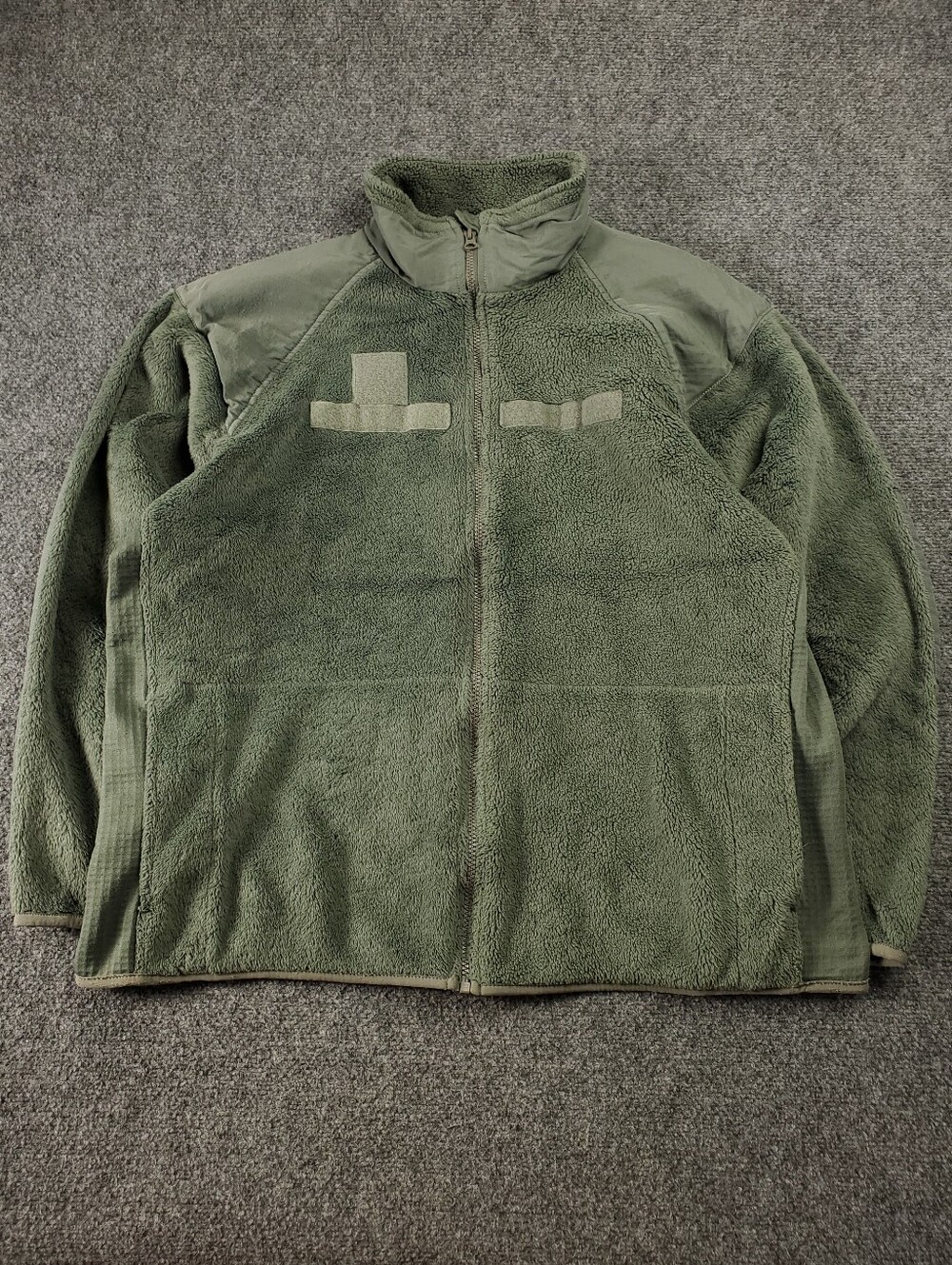 US Army Gen III ECWCS Level 3 Polartec Fleece Jacket Large Long Foliage Green